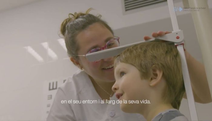 Resident de la Unitat Docent de l’ICS Catalunya Central en una consulta d’atenció primària